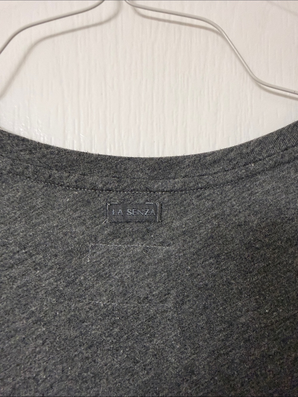 La senza casual grey short sleeve T-shirt dress size M - Picture 4 of 5